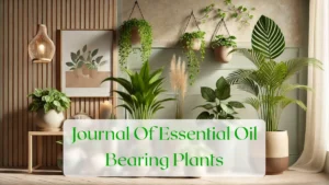 Journal Of Essential Oil Bearing Plants - Blog Featured Image
