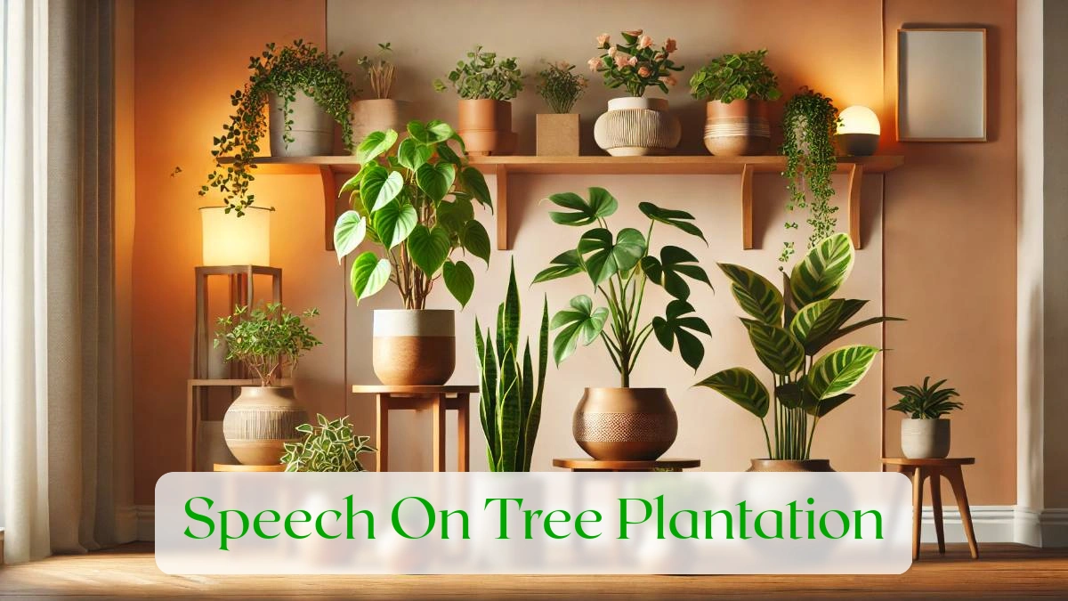 Speech On Tree Plantation - Blog Featured Image