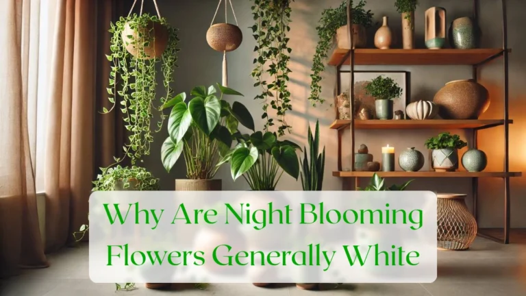 Why Are Night Blooming Flowers Generally White - Blog Featured Image