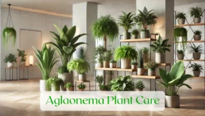 Aglaonema Plant Care - Blog Featured Image