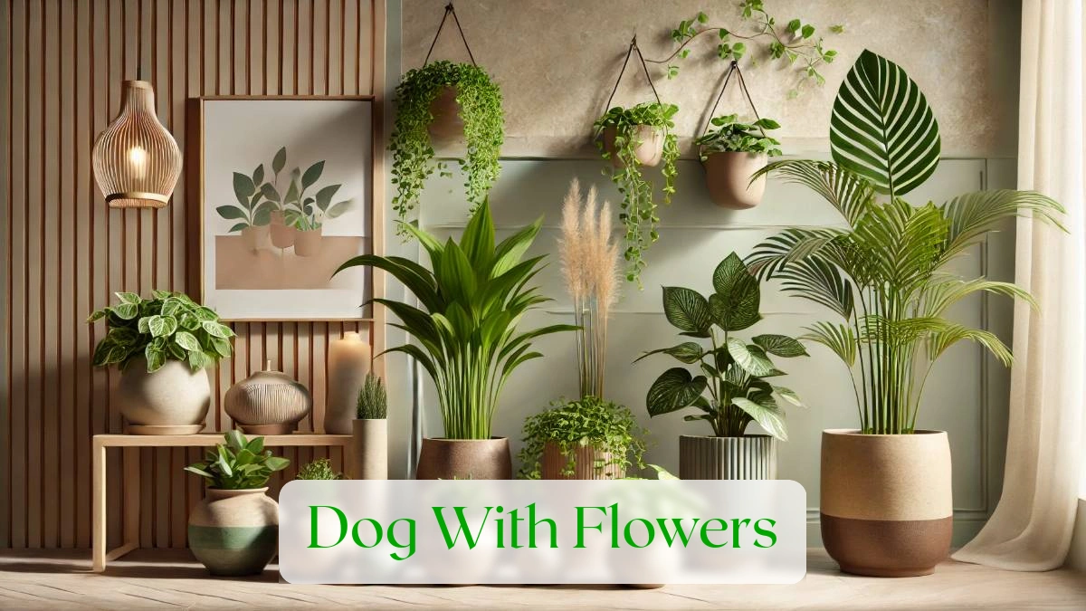 Dog With Flowers - Blog Featured Image