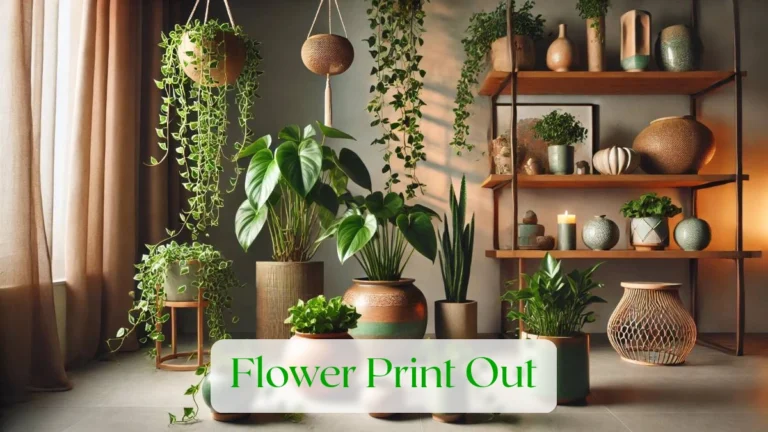 Flower Print Out - Blog Featured Image