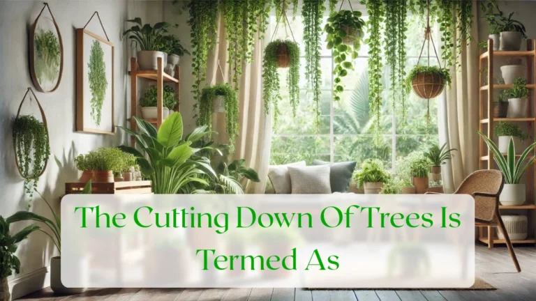 The Cutting Down Of Trees Is Termed As - Blog Featured Image