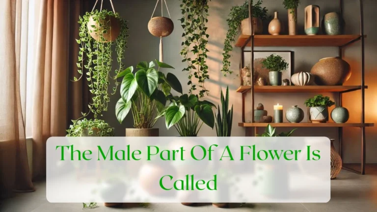 The Male Part Of A Flower Is Called - Blog Featured Image